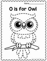 Preschool Owl Tracing Worksheets Kindergarten Trace Draw Missing Lines Make sketch template