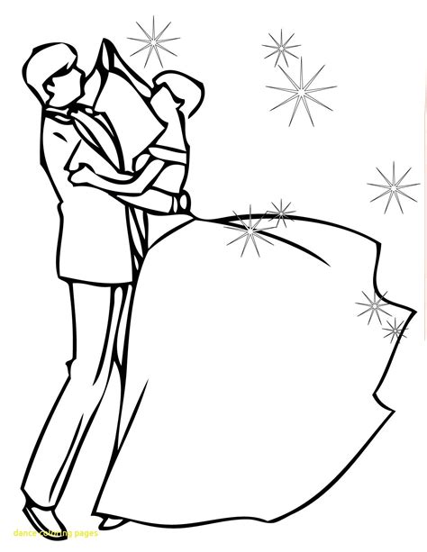dancing girl coloring pages  getdrawings