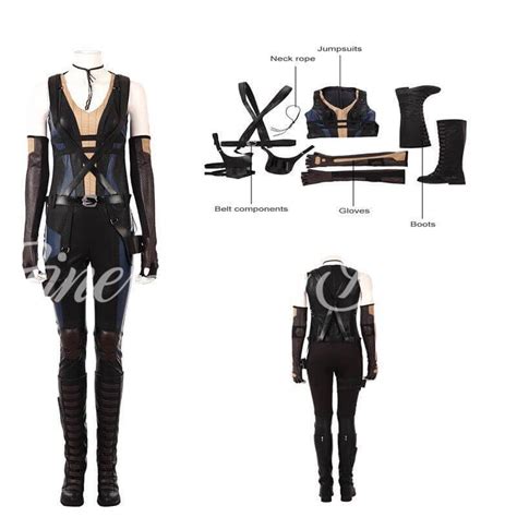 Domino Deadpool Full Cosplay Outfit • Fine Love Dolls