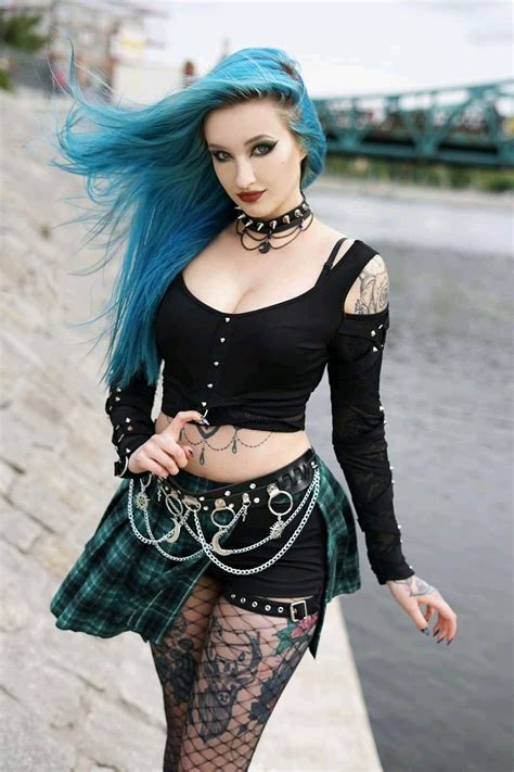 Pin By Rj Dees On Blue Astrid Gothic Fashion Women Gothic Outfits