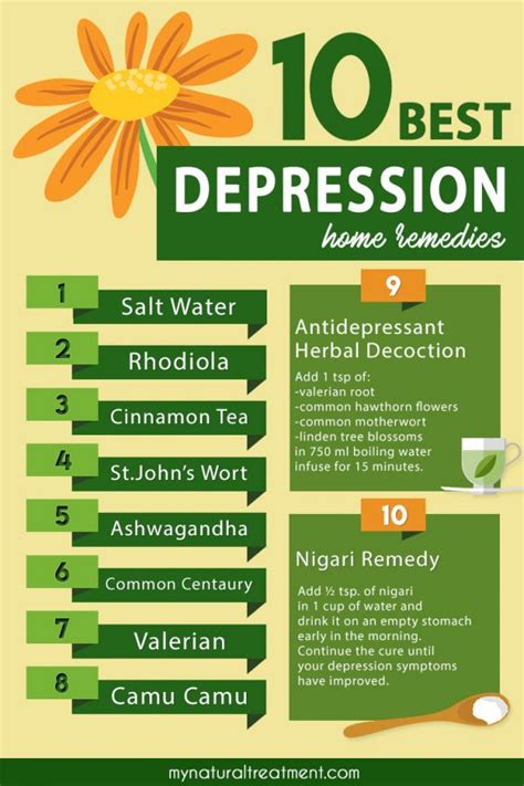 10 best home remedies for depression and how to use