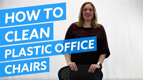clean plastic office chairs youtube