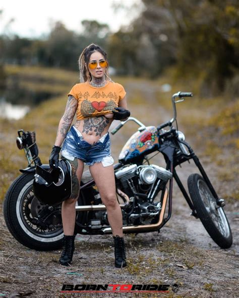 biker babe velvet queen 49 born to ride motorcycle magazine