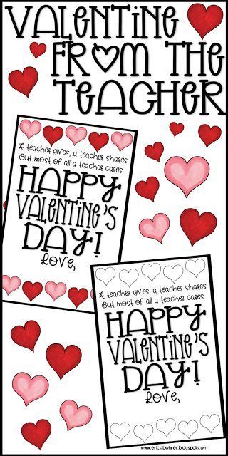 printable valentines  teacher printable templates