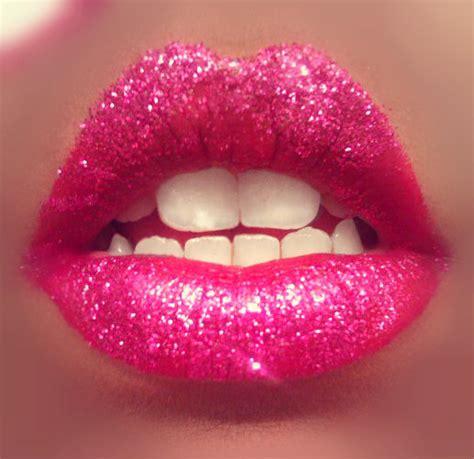 hot female glitter lips image 529786 on