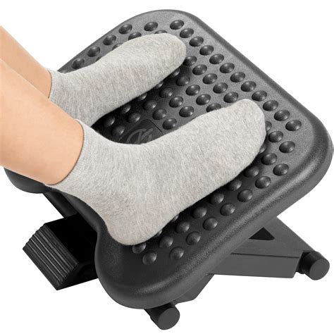 huanuo adjustable  desk footrest foot rest   desk  work  massage foot stool