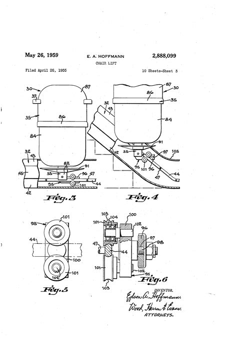 patent  chair lift google patents