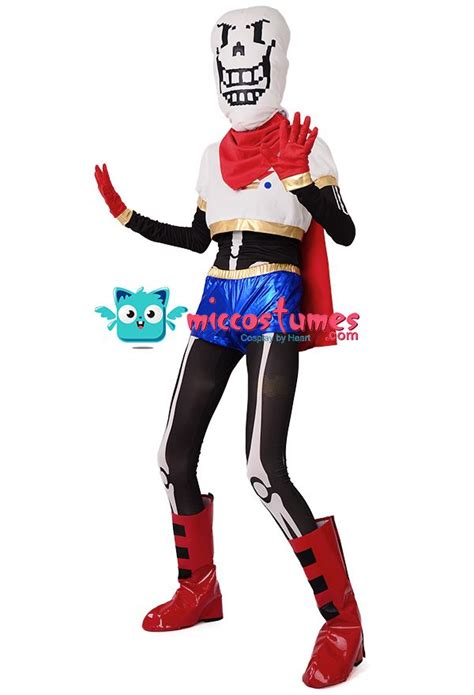Papyrus Cosplay Costume Inspired By Undertale Boot Covers