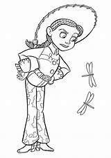 Coloring Pages Jessie sketch template