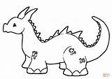 Dragon Coloring Pages Baby Cute Dragons Printable Template Animal Color Drawing Sheets Outline sketch template