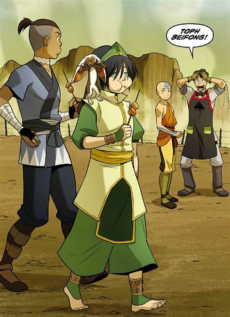 The Rift Aang Sokka And Toph Avatar The Last Airbender Foto