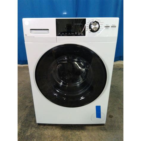 ge gfqessnww   front load electric washerdryer combo   cu ft capacity