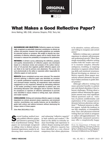 good reflective paper