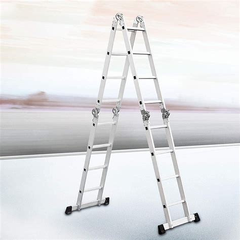 zimtown ft lb multi purpose step platform ladder aluminum