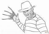 Freddy Krueger Coloring Pages Michael Vs Jason Drawing Myers Printable Hand Color Drawings Para Colorear Dibujos Dibujo Colouring Supercoloring Template sketch template