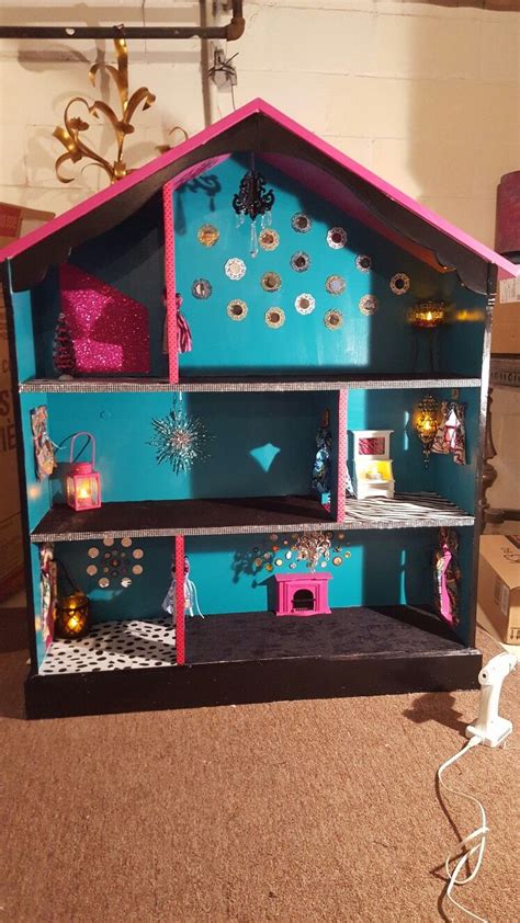 seevies finished diy monster high barbie house barbie house high barbie diy monsters