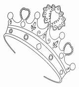 Malvorlagen Krone Prinzessin Jahren Crowns sketch template