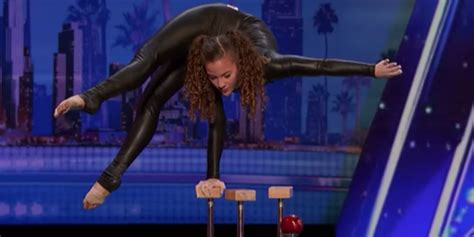 how agt contestant sofie dossi does those insane poses according to