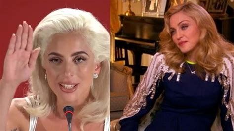 did lady gaga steal her 100 people in a room quote from madonna
