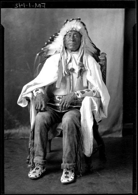 Chief Kenawash Chippewa Native American Men Native American