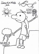 Wimpy Kid Diary Coloring Pages Print Drawing Deviantart Getdrawings Popular sketch template