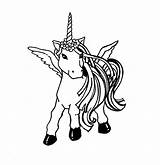 Unicorn Printable Pages Coloring Getcolorings sketch template