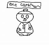 Cartman Coloring Coloringcrew Pages sketch template
