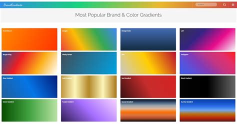 css gradient backgrounds  brand gradients    upvotes