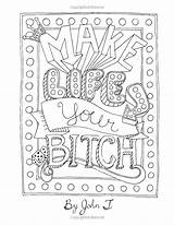 Coloring Pages Color Make Adult Photosynthesis Turn Word Printable Words Life Swear Bt Into Book Colouring Books Bitch Sheets Adults sketch template