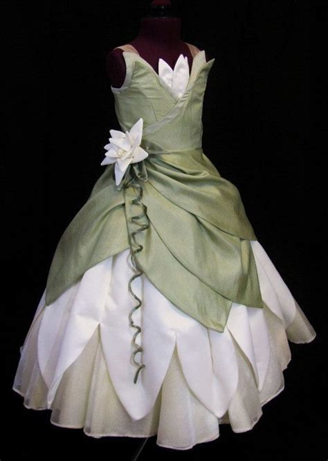 ideas  tiana dress  pinterest princess tiana frog dress fairy dress