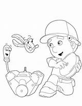 Coloring Handy Manny Kids Choose Board Felipe Squeeze Pages sketch template