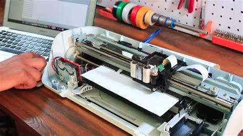 printer  vinyl cutter hackaday
