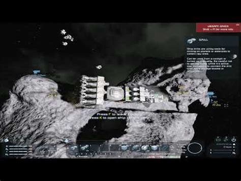 space engineers automated drone mining space part youtube