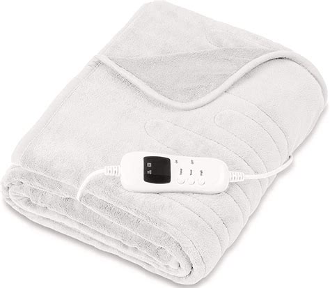 sinnlein elektrische deken creme fleece deken warmte deken elektrisch bolcom
