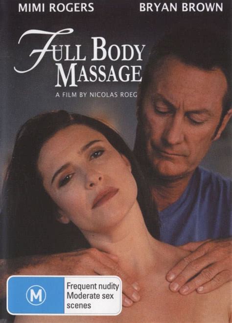 dvd full body massage 1995 mimi rogers bryan brown nicolas etsy