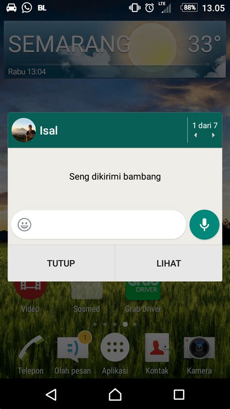 Apa Itu Notifikasi Pop Up Di Whatsapp