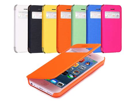 color view sideflip case hoesje voor iphone
