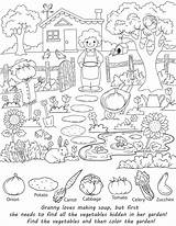 Find Coloring Pages Seek Printable Getcolorings Color Objects Adults Hidden Valuable Print sketch template