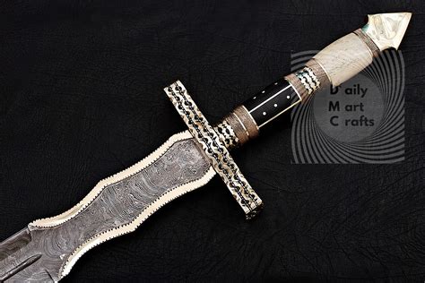 39 Damascus Sword Longsword Personalized Damascus Etsy