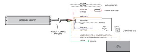 emergency light ballast wiring diagram  hours dutation   fluorescent emergency