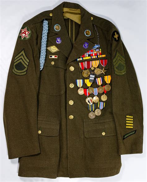 sold price world war ii  army uniforms  medals invalid date cst