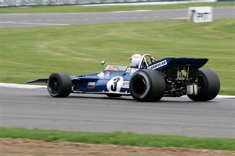 tyrrell  cosworth chassis   silverstone classic
