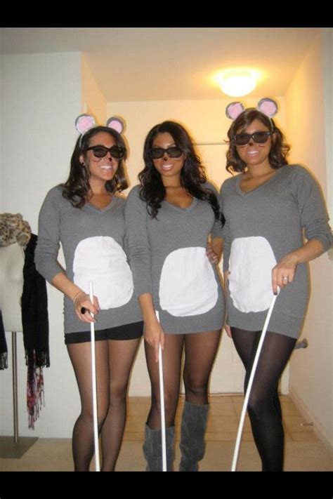 Three Blind Mice Easy And Hilarious Costume Halloween