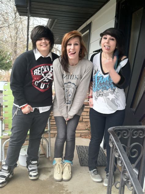 me my girlfriend and our friend lesbian scenehair