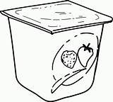 Alimentos Yogurt Postres Lácteos Yogur Lacteos Niños Fermentacion Infantil Adolescentes sketch template