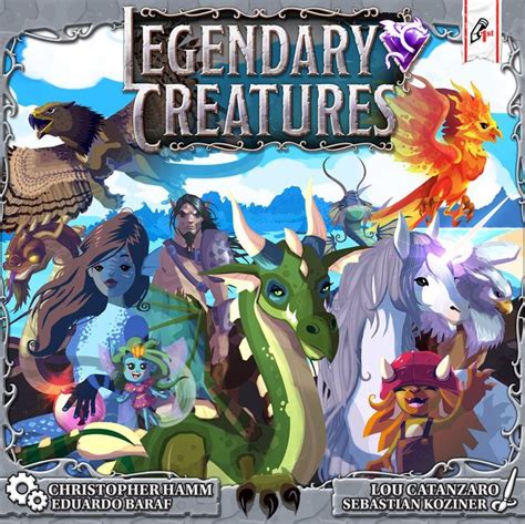 legendary creatures board game boardgamegeek