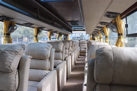 kathmandu  bandipur night bus sofa bus nepal luxury vehicle service