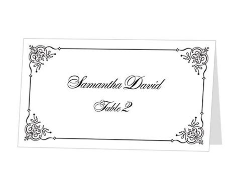 instant  print  home place cards template  lucy