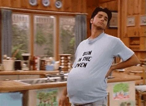 full house pregnant man find and share on giphy