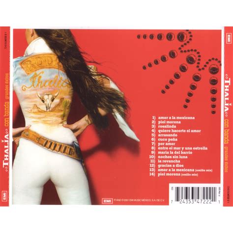 Thalia Con Banda Grandes Exitos 2001 Thalia Album Greek